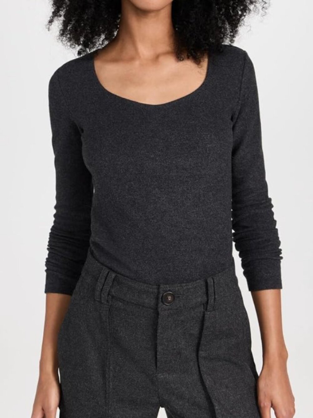 Vince Stretch Sweater | Charcoal Grey | Size S | Good Condition